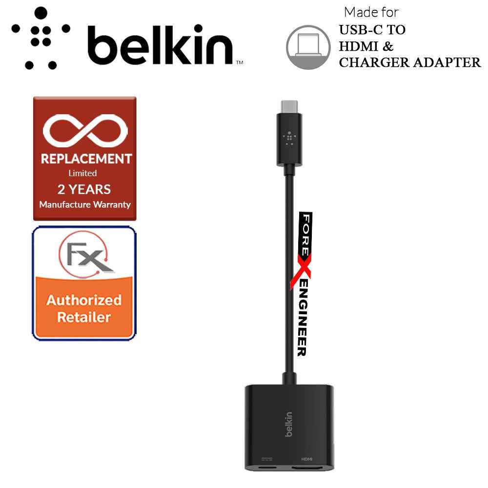 Belkin USB-C to HDMI + Charge Adapter 60W PD (Barcode : 745883799060 )