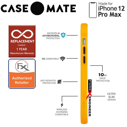 Case Mate KODAK with MicroPel for iPhone 12 Pro Max 5G 6.7" - Vintage Yellow (Barcode: 840171700381 )