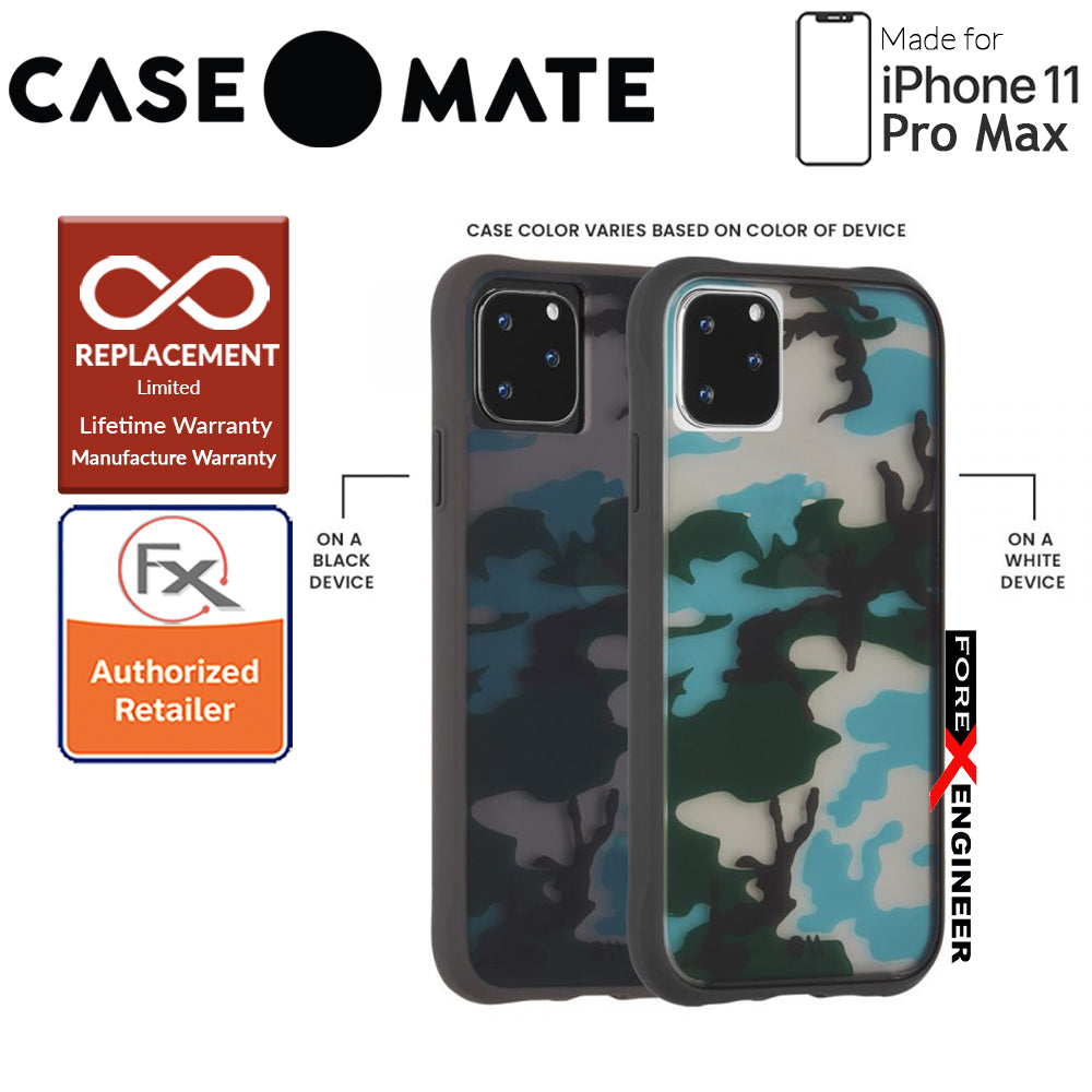 Case-Mate Case Mate Tough for iPhone11 Pro Max ( Black Camo ) ( Barcode: 846127186810 )