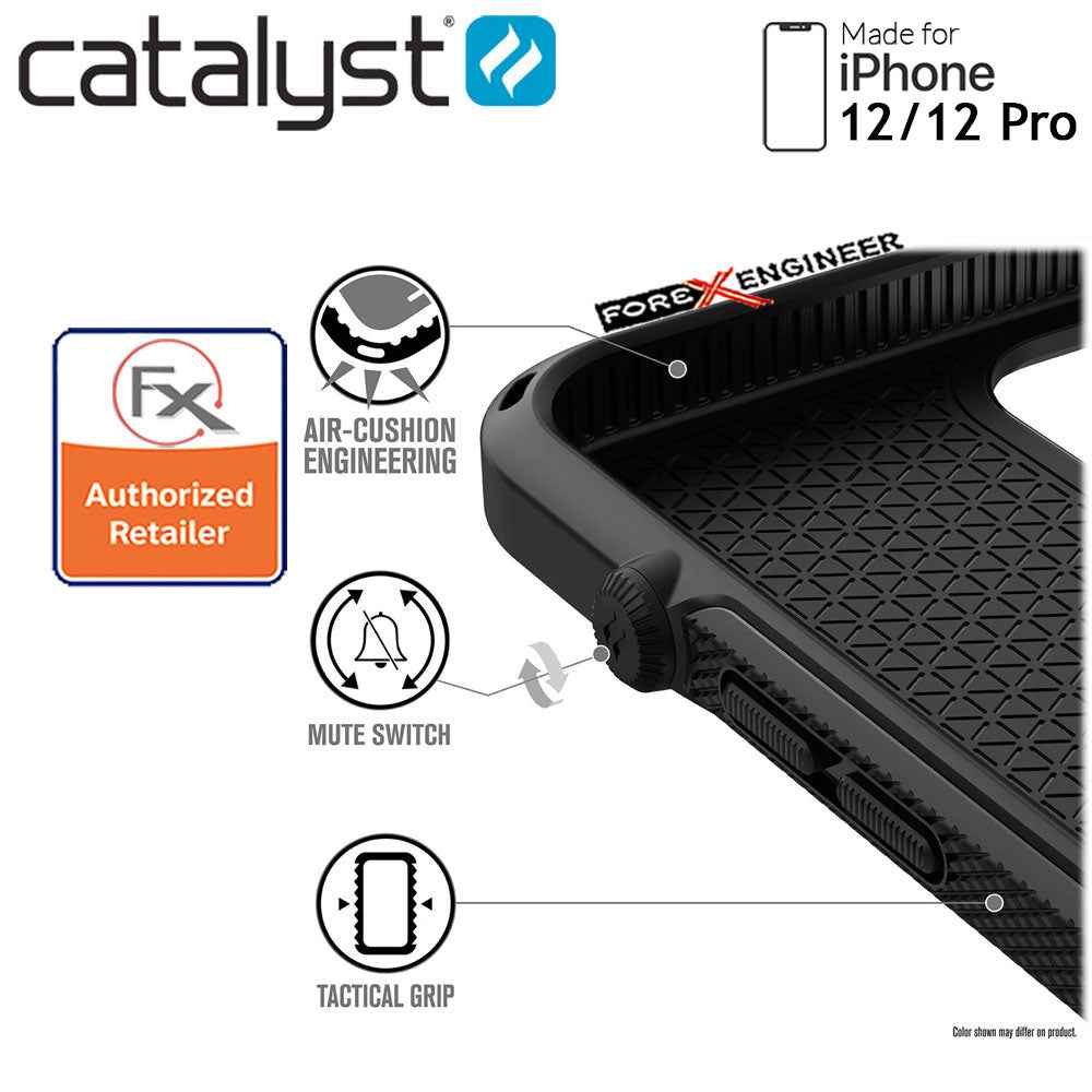 Catalyst Vibe for iPhone 12 - 12 Pro 5G 6.1" - Stealth Black (Barcode : 840625106653 )