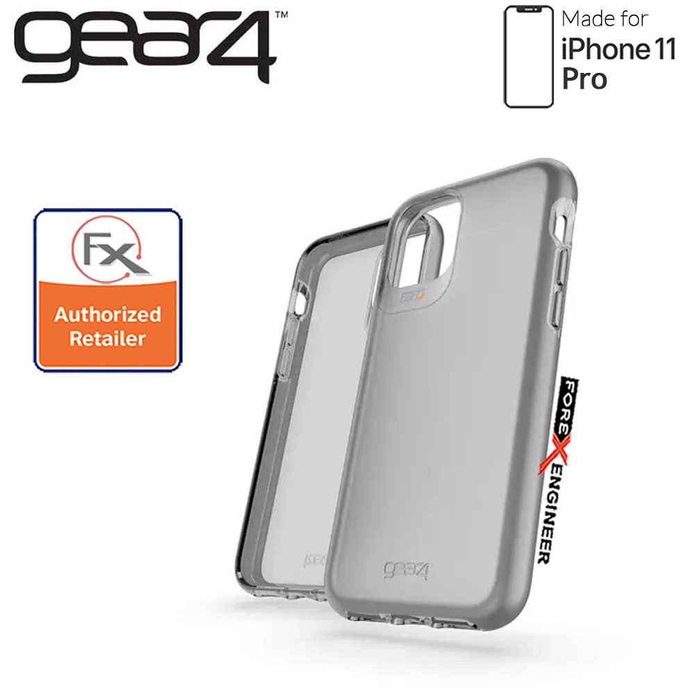 GEAR4 Hampton for iPhone 11 Pro - D3O Material Technology - Drop Resistant Up to 4 meters ( Dark Grey ) ( Barcode : 840056101319 )