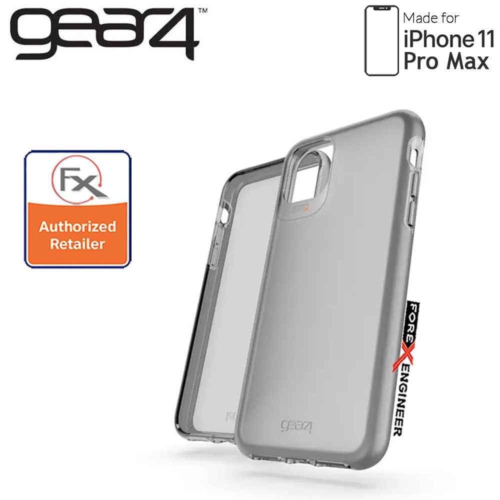 GEAR4 Hampton for iPhone 11 Pro Max - D3O Material Technology - Drop Resistant Up to 4 meters ( Dark Grey ) ( Barcode : 840056101333 )