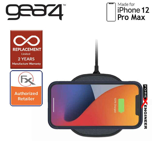 Gear4 Wembley Palette for iPhone 12 Pro Max 5G 6.7" - D3O Material Technology & Drop Resistant Up to 4 meters - Smoke (Barcode : 840056128170 )