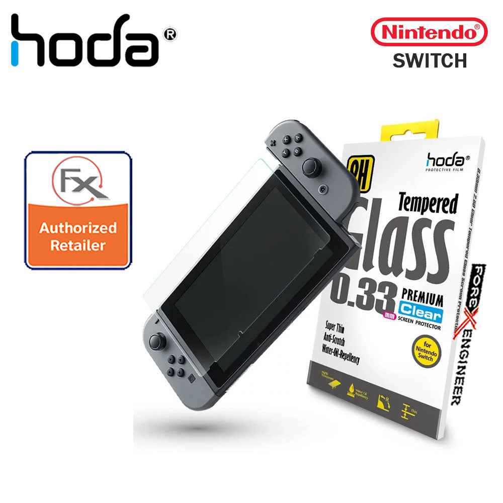 Hoda Tempered Glass 0.33mm Screen Protector for Nintendo Switch - Clear (Barcode : 4712966404063 )