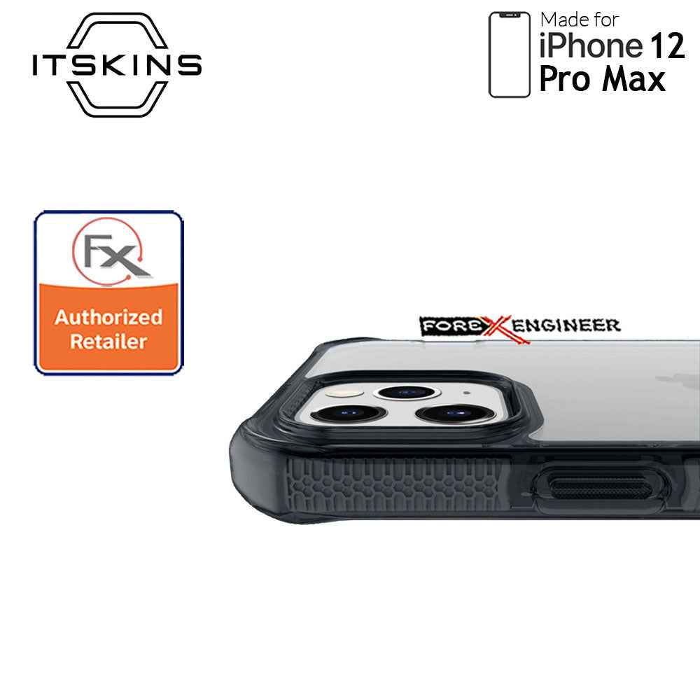 ITSkins Supreme Clear for iPhone 12 Pro Max 5G 6.7" - Smoke-Clear (Barcode: 4894465844042 )
