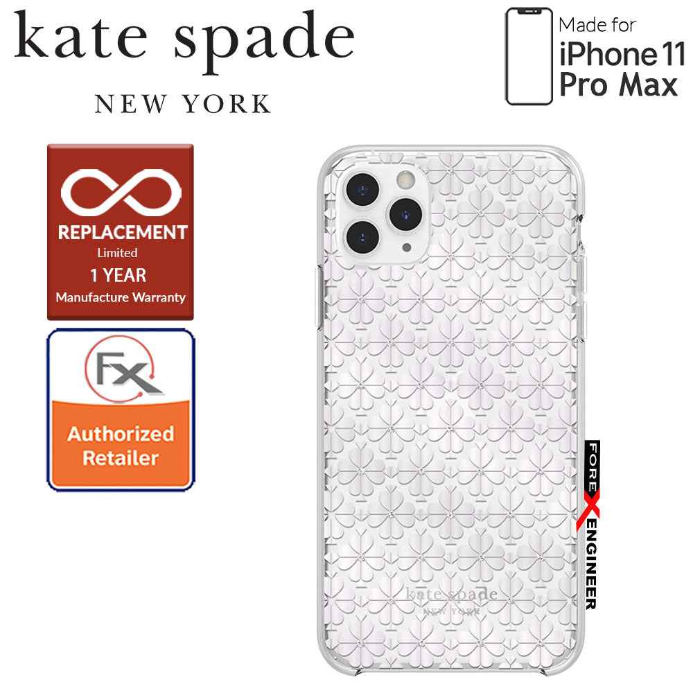 Kate Spade Protective Hardshell for iPhone 11 Pro Max ( Spade Flower ) ( Barcode : 191058102522 )