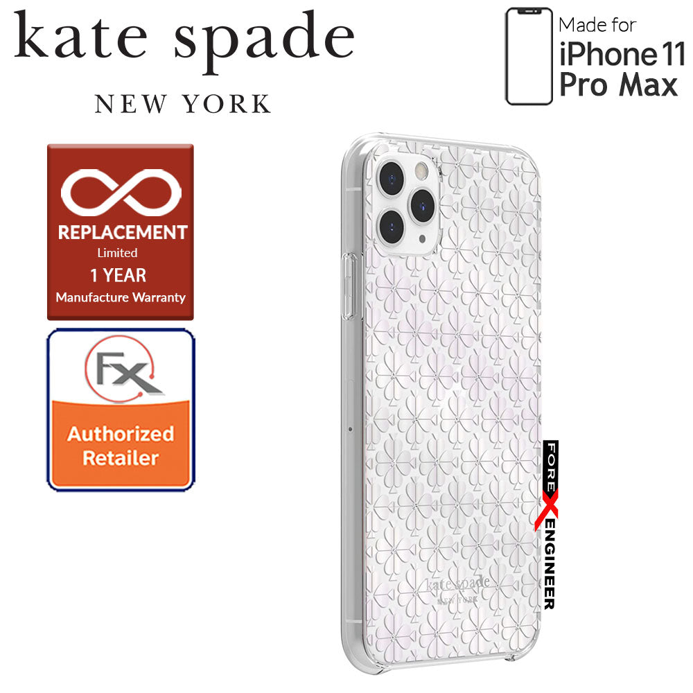 Kate Spade Protective Hardshell for iPhone 11 Pro Max ( Spade Flower ) ( Barcode : 191058102522 )
