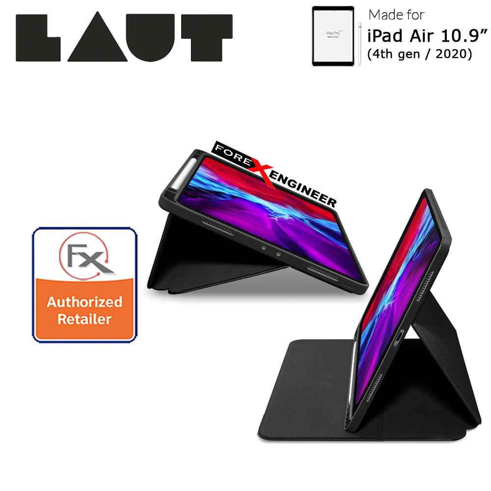 Laut Prestige Folio for iPad Air 10.9" 4th Gen (2020) - Black Color (Barcode : 4895206919999 )