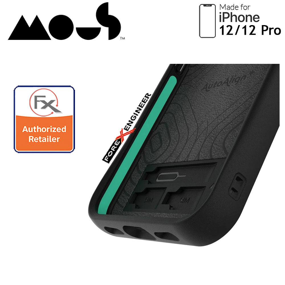 Mous Limitless 3.0 for iPhone 12 - 12 Pro 5G 6.1" - Air Shock High Impact Material Case -  Aramid Carbon Fibre (Barcode : 5060624483868 )