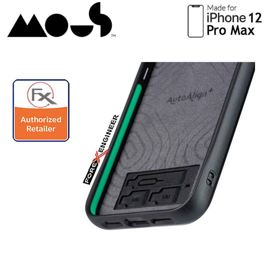 Mous Limitless 3.0 for iPhone 12 Pro Max 5G 6.7" - Air Shock High Impact Material Case - Speckled Leather (Barcode : 5060624483950 )