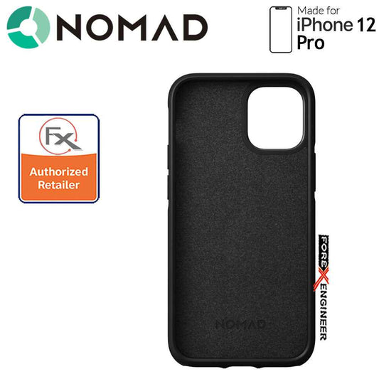 Nomad Rugged Case for iPhone 12 - 12 Pro 6.1" ( Black ) ( Barcode : 856500019208 )