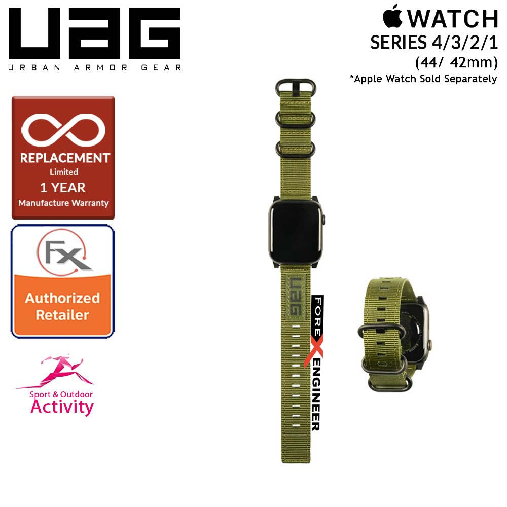 UAG Nato Strap for Apple Watch Series 7 SE 6 5 4 3 2