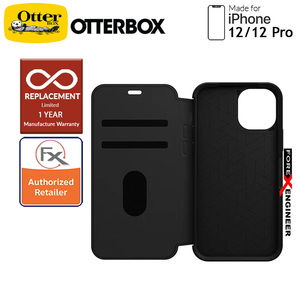 OTTERBOX Strada for iPhone 12 - iPhone 12 Pro 5G 6.1" - Shadow (Barcode : 840104215876 )