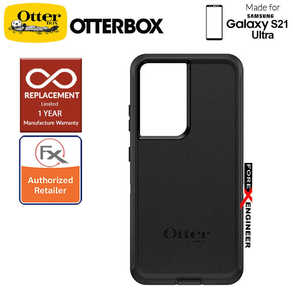 OtterBox Defender for  Samsung Galaxy S21 Ultra 5G -  Black (Barcode : 840104239384 )