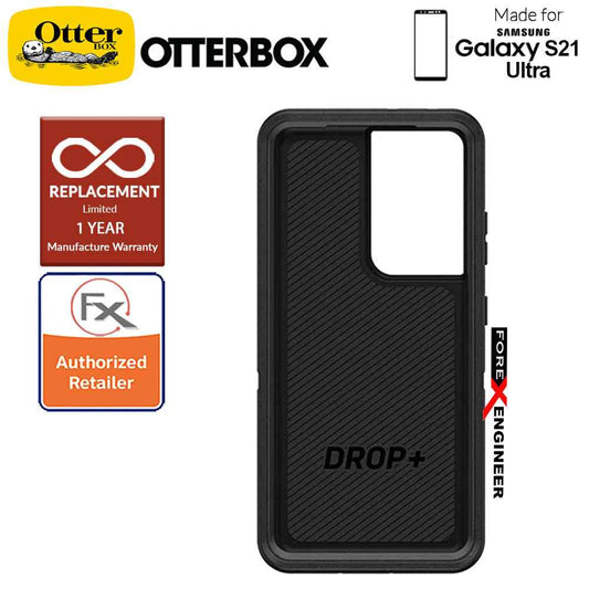 OtterBox Defender for Samsung Galaxy S21 Ultra 5G - Black (Barcode : 840104239384 )