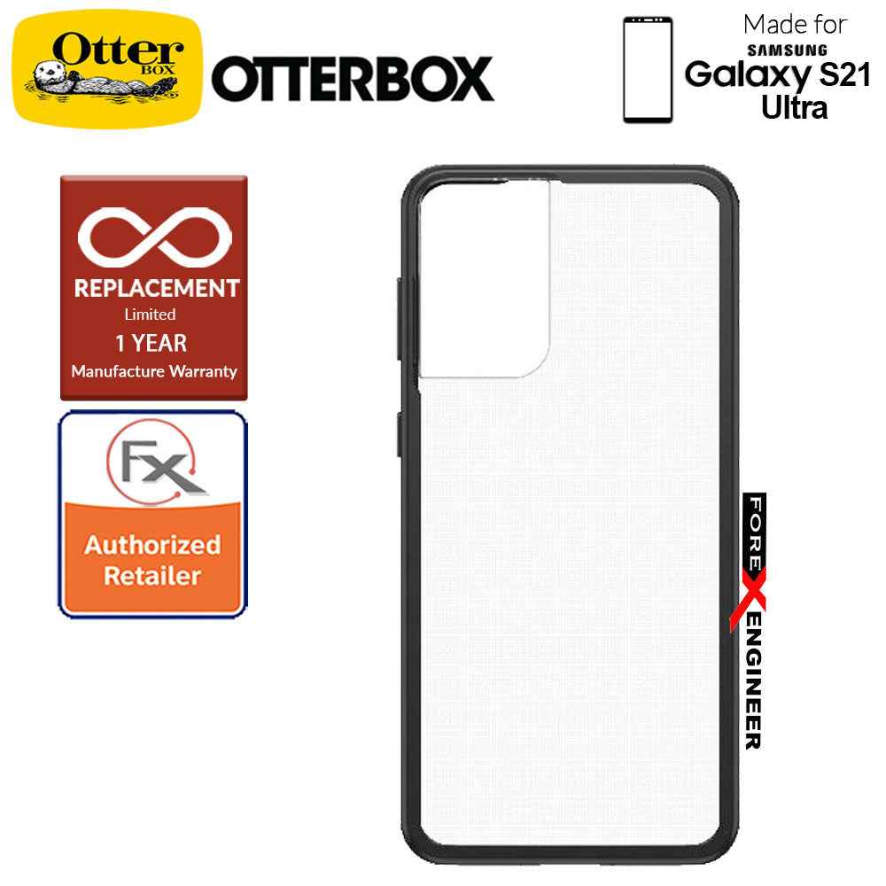 OtterBox React for Samsung Galaxy S21 Ultra 5G - Black Crystal (Barcode : 840104242605 )