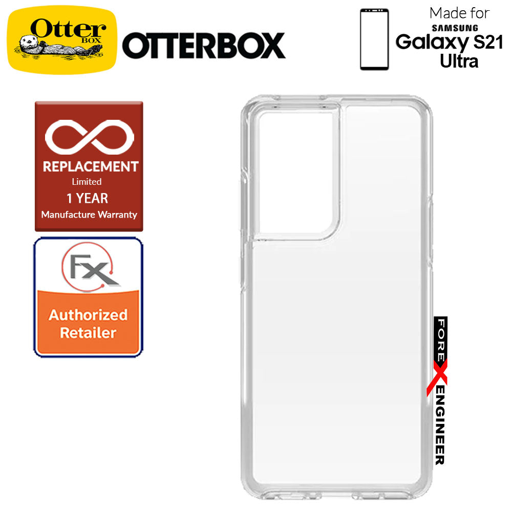 OtterBox Symmetry Clear for  Samsung Galaxy S21 Ultra 5G -  Clear (Barcode : 840104245293 )