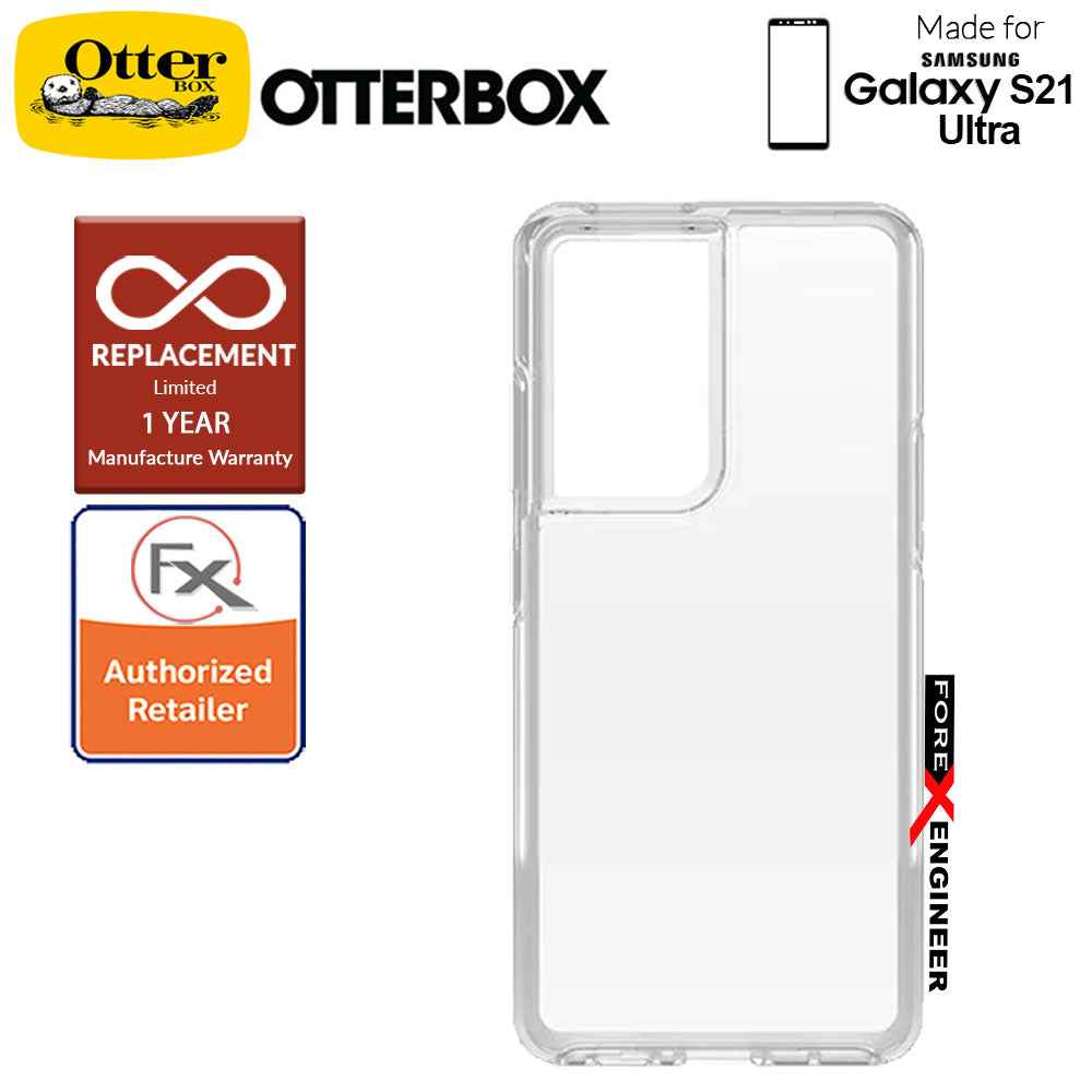 OtterBox Symmetry Clear for Samsung Galaxy S21 Ultra 5G - Clear (Barcode : 840104245293 )