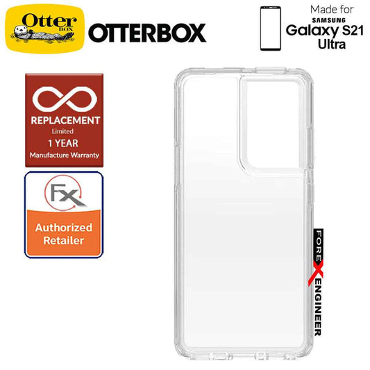 OtterBox Symmetry Clear for Samsung Galaxy S21 Ultra 5G - Clear (Barcode : 840104245293 )