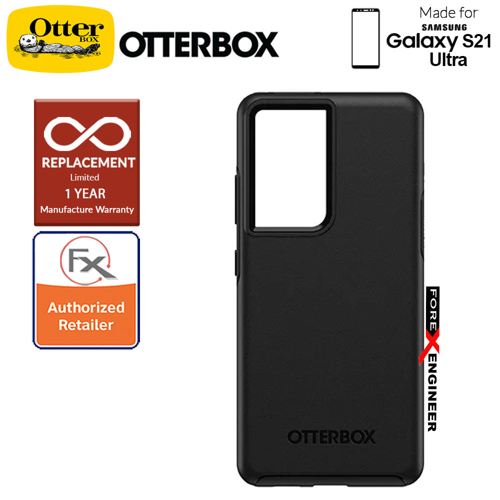 OtterBox Symmetry for  Samsung Galaxy S21 Ultra 5G -  Black (Barcode : 840104238851 )