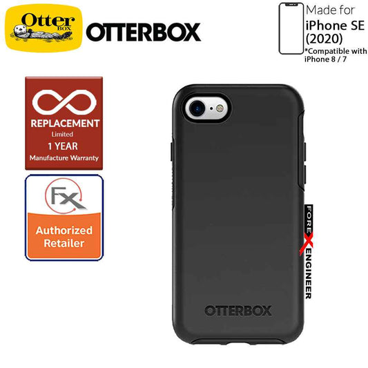 OtterBox Symmetry for iPhone SE 2nd Gen ( 2020 ) Compatible with iPhone 8 - 7 - Black Color ( Barcode: 660543425793 ) - Forexengineer-malaysia