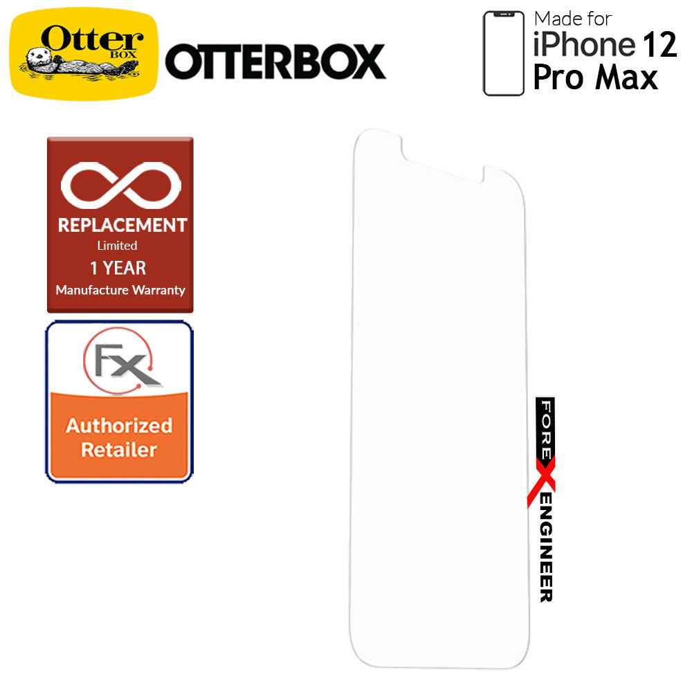 Otterbox Alpha Glass (2D) for iPhone 12 Pro Max 5G 6.7" (Barcode : 840104216354 )