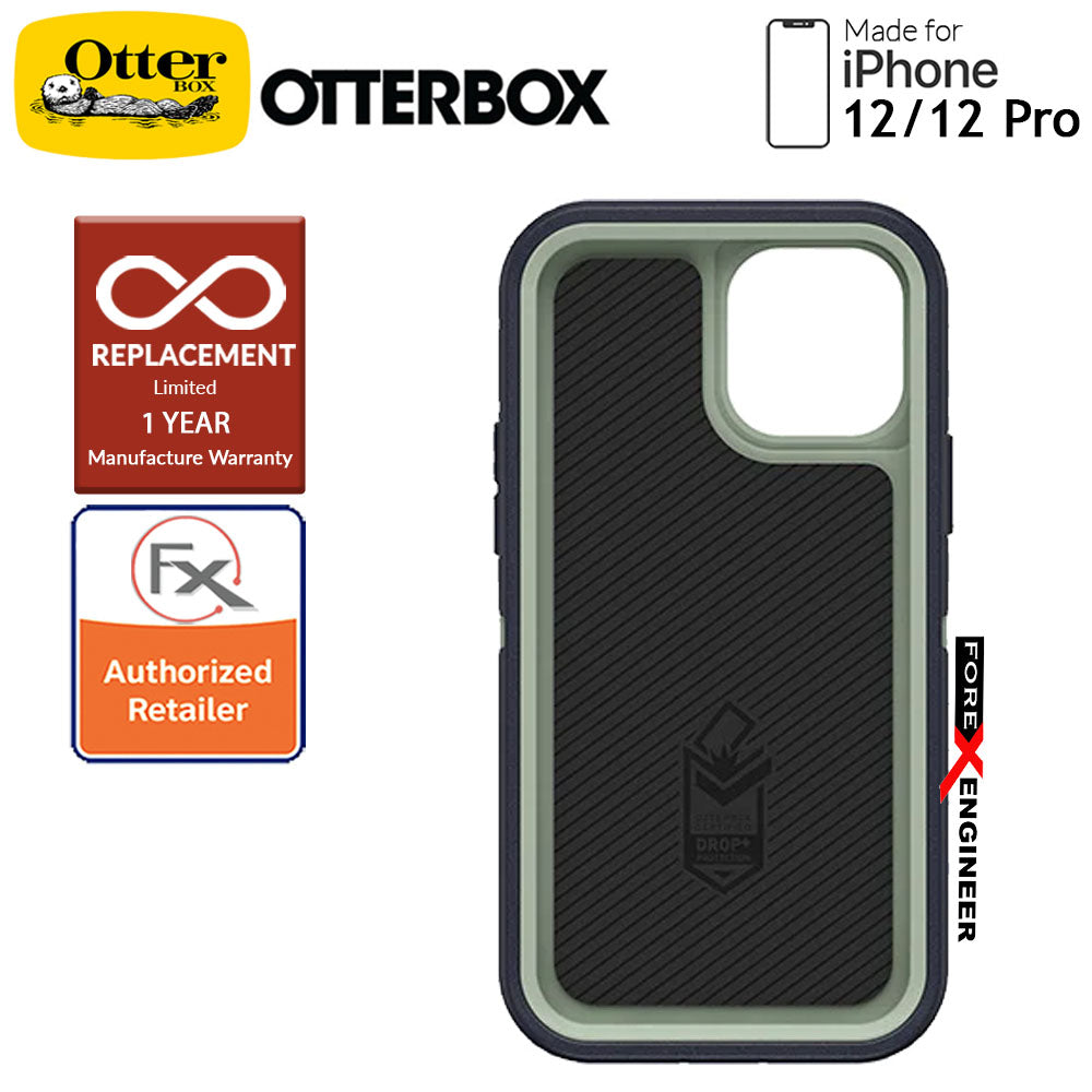 Otterbox Defender for iPhone 12 - 12 Pro 5G 6.1" - Varsity Blues (Barcode : 840104215692 )