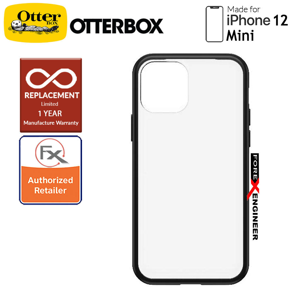 Otterbox React for iPhone 12 Mini 5G 5.4" - Black Crystal (Barcode : 840104223925 )