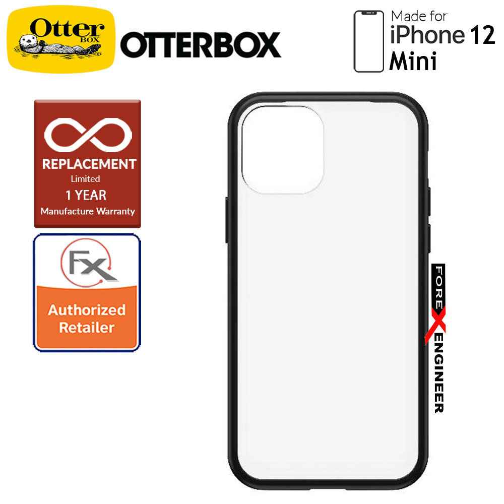 Otterbox React for iPhone 12 Mini 5G 5.4" - Black Crystal (Barcode : 840104223925 )