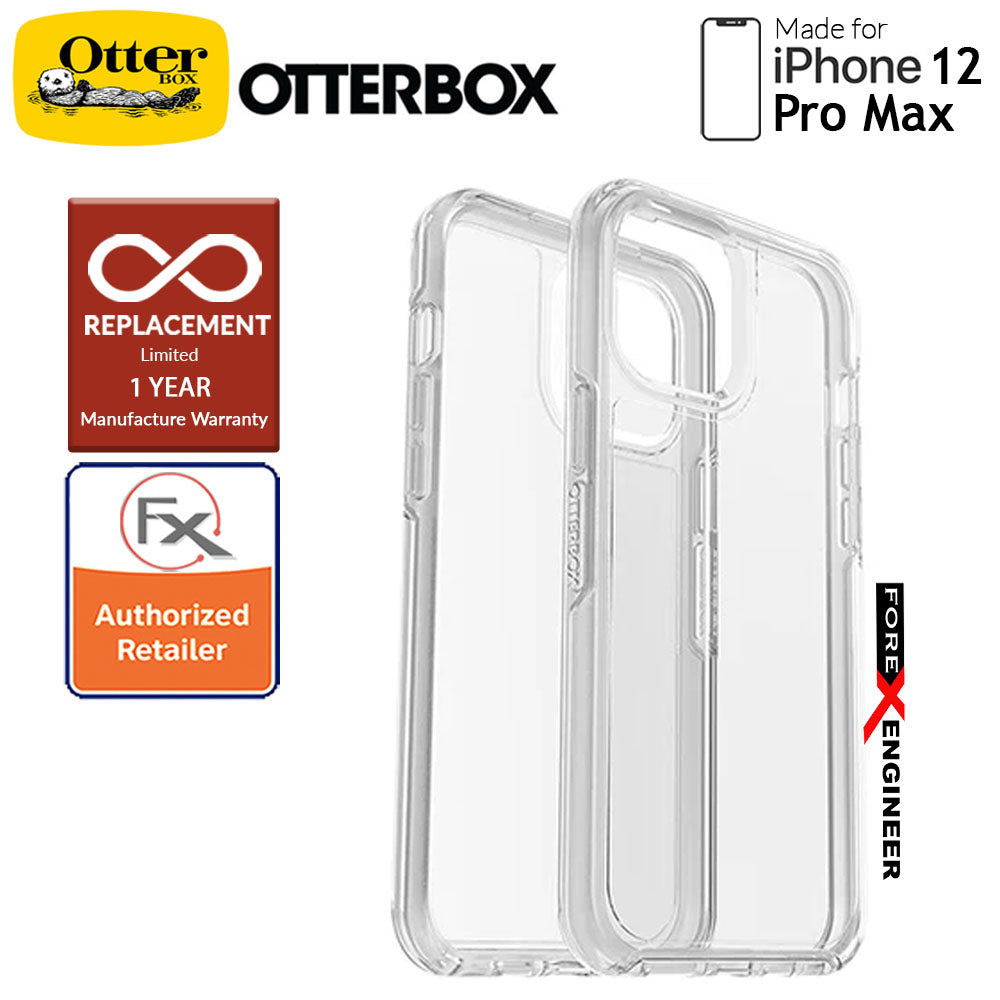 Otterbox Symmetry Clear for iPhone 12 Pro Max 5G 6.7" - Clear (Barcode : 840104216385 )
