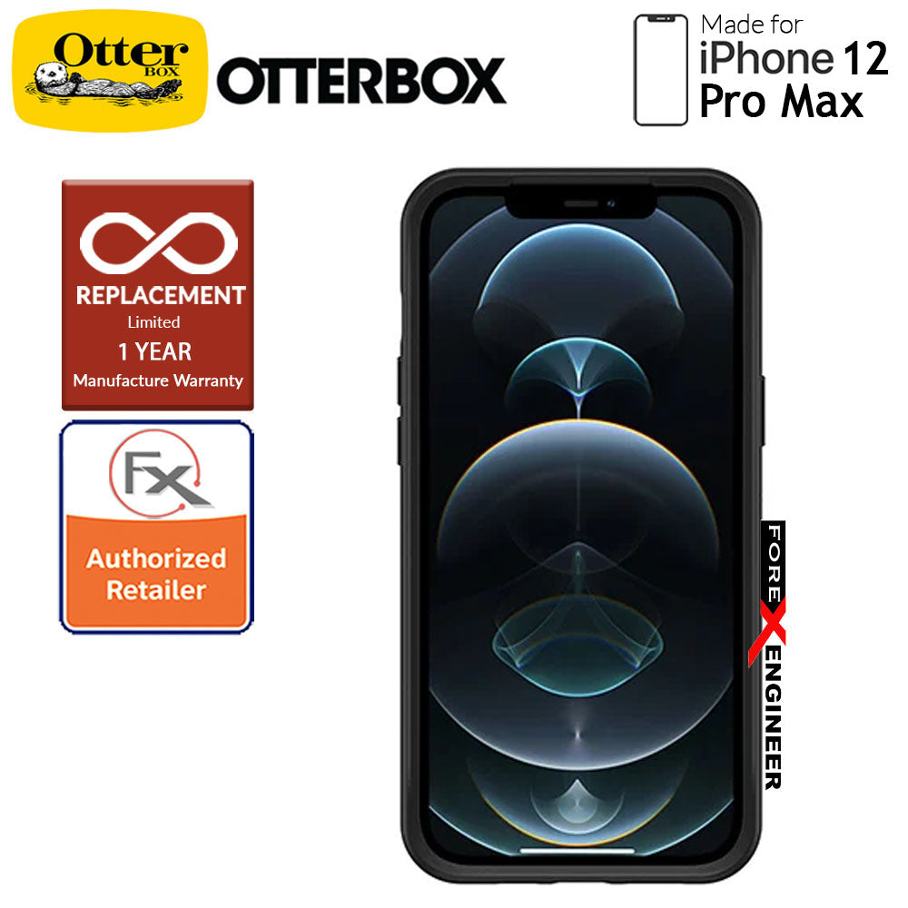 Otterbox Symmetry Plus with MagSafe iPhone 12 Pro Max 5G 6.7" - Black Color (Barcode: 840104226612 )