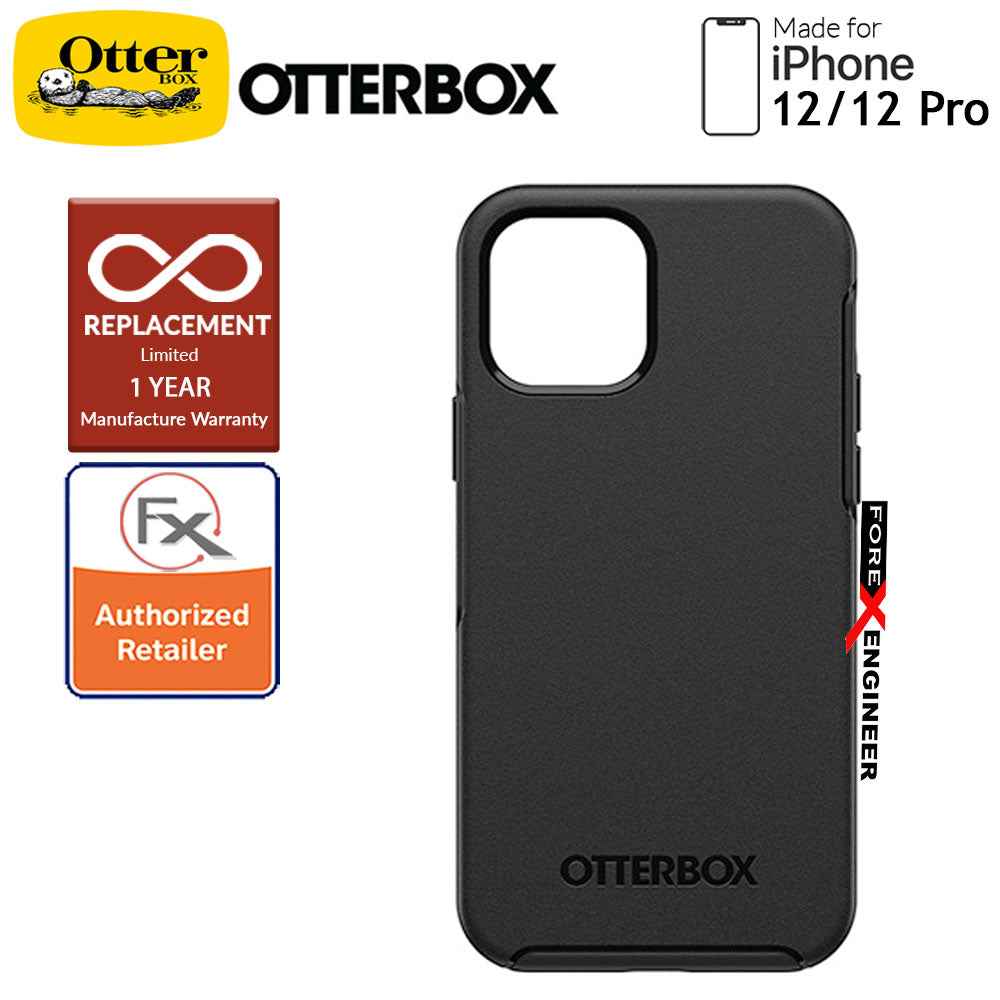 Otterbox Symmetry for iPhone 12 - 12 Pro 5G 6.1" - Black (Barcode : 840104215814 )