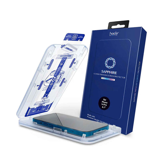 Hoda Sapphire Screen Protector for iPhone 14 Pro with Dust Free Helper ( Barcode: 4711103546321 )