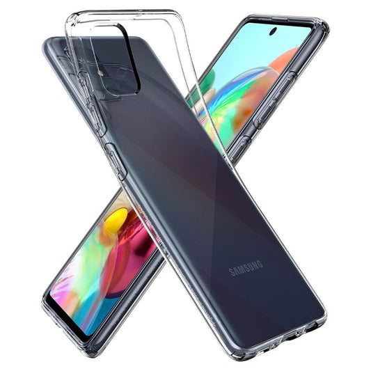 Spigen Liquid Crystal for Samsung Galaxy A71 - Crystal Clear (Barcode : 8809685624288 ) - Forexengineer -Malaysia- 8809685624288