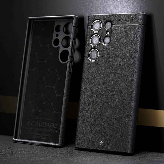 Caudabe Sheath for Samsung Galaxy S23 Ultra - Black