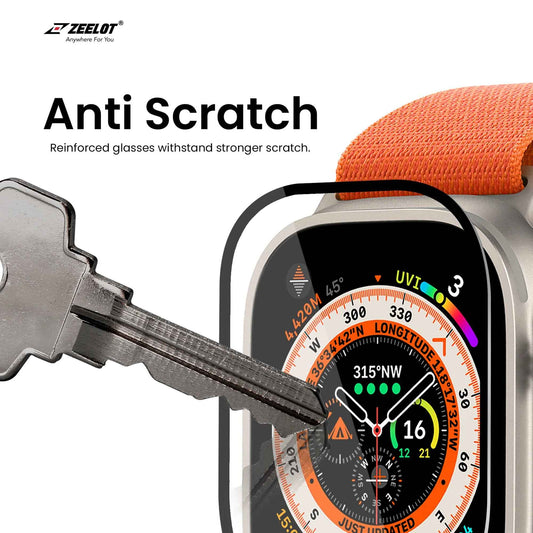 ZEELOT Pishield Tempered Glass for Apple Watch Ultra 49mm - Clear ( Barcode: 4891011516514 )