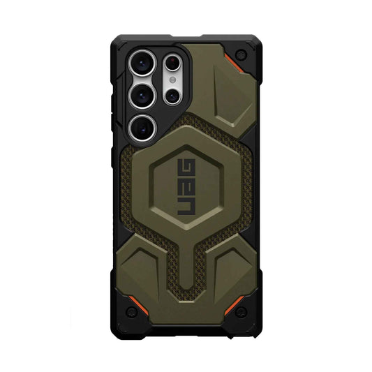 UAG Monarch Pro for Samsung Galaxy S23 Ultra - Kevlar Elemental Green (Barcode: 840283910296 )