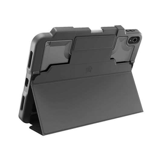 STM Dux Plus for iPad A16 11th Gen ( 2025 ) / iPad 10.9” 10th Gen ( 2022 ) - Black (Barcode : 810046113530 )
