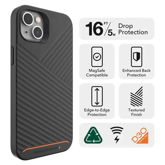 Gear4 D3O® Denali Snap for iPhone 14 Plus - Black (Barcode: 840056165588 )