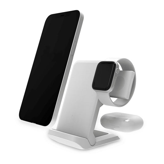 STM ChargeTree Go - Foldable Wireless Charger 15W Max Phone Output - White ( Barcode: 810046111154 ) - Forexengineer -Malaysia- 810046111154