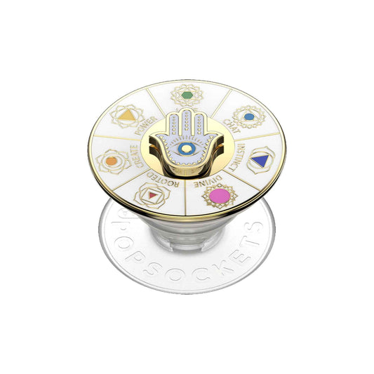 PopSockets PopGrip Luxe Swappable - Enamel Spinner Chakras (Barcode : 815373028878 )