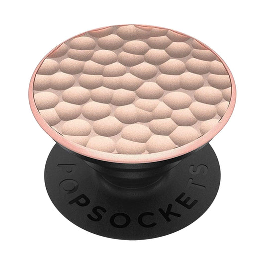 PopSockets PopGrip LUXE Swappable - Hammered Metal Rose Gold