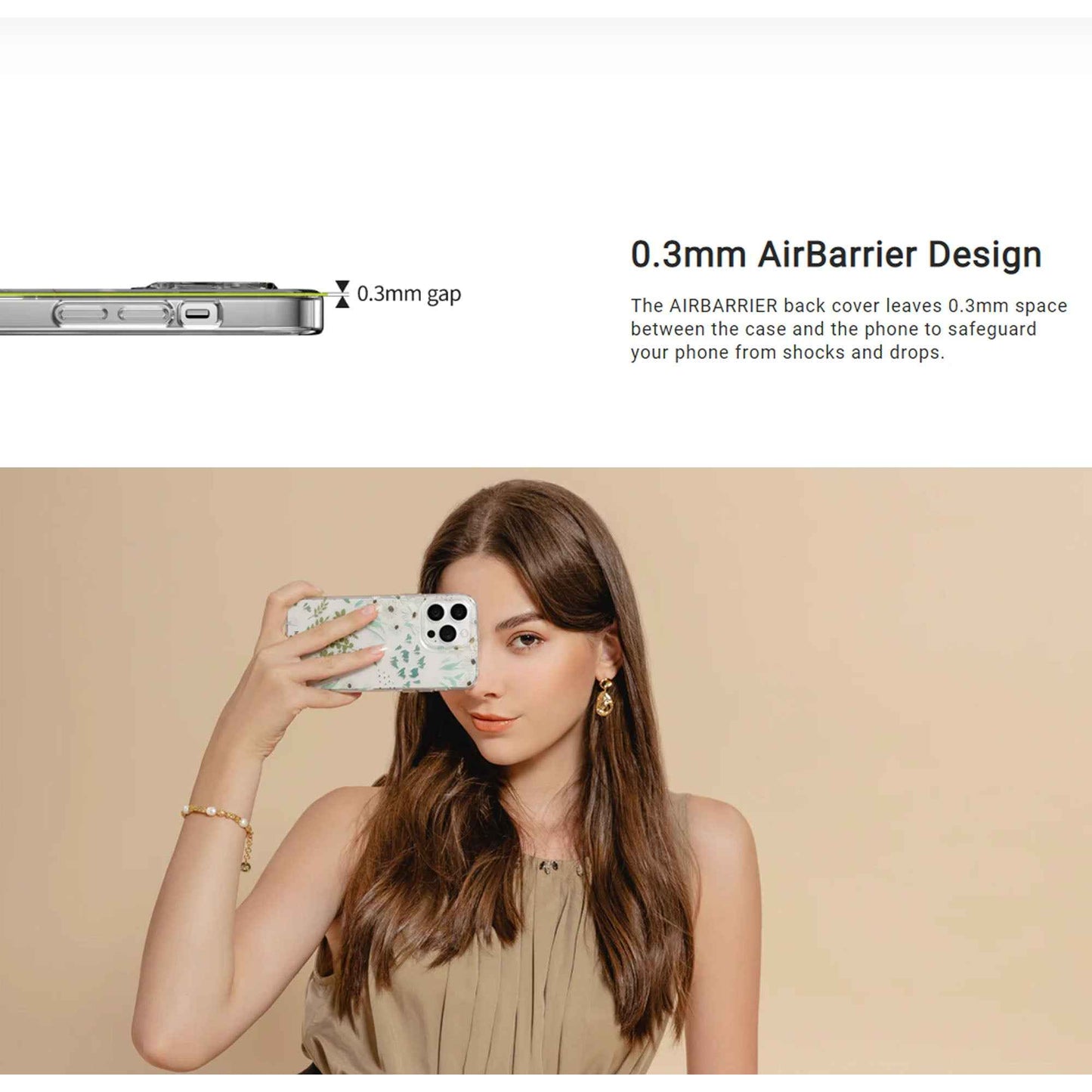 SwitchEasy Glamour for iPhone 14 Plus - Double Layer In-Mold Decoration Case - Vibrant (Barcode: 4895241109089 )