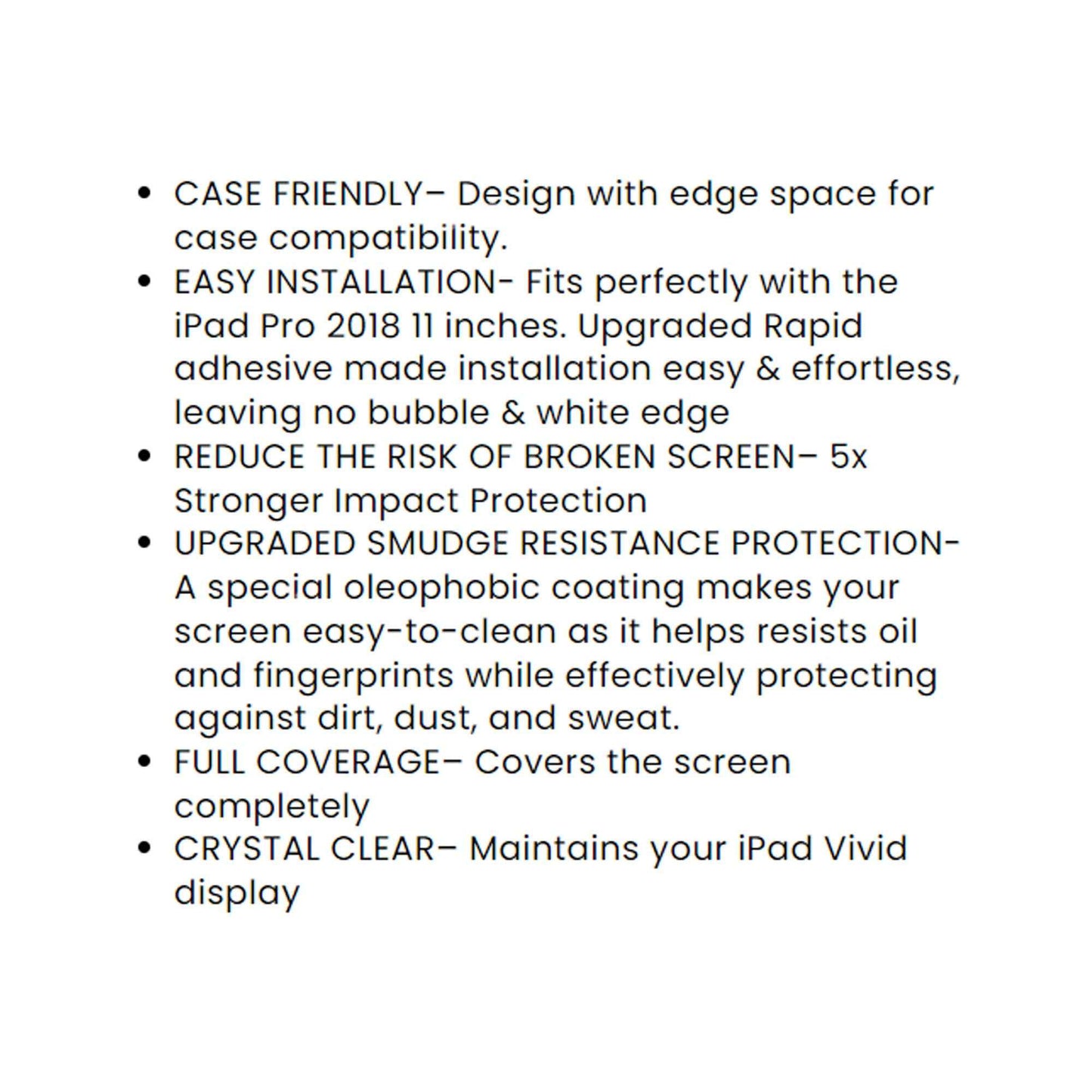 Zeelot PureGlass Anti-Glare Tempered Glass for iPad Pro 11" & iPad Air 10.9" 2.5D Screen Protector - Matte