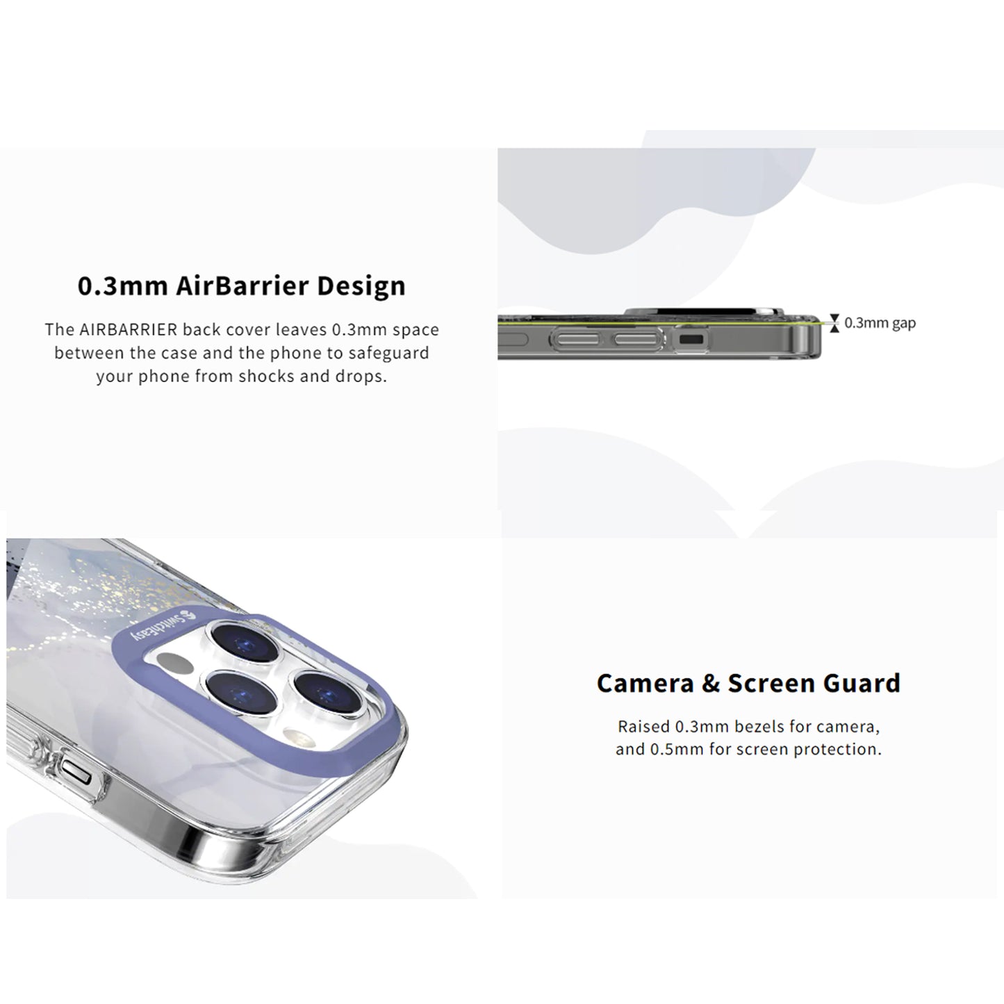 SwitchEasy Artist for iPhone 14 - Double In-Mold Decoration Case - Veil (Barcode: 4895241108853 ) - Forexengineer -Malaysia- 4895241108853