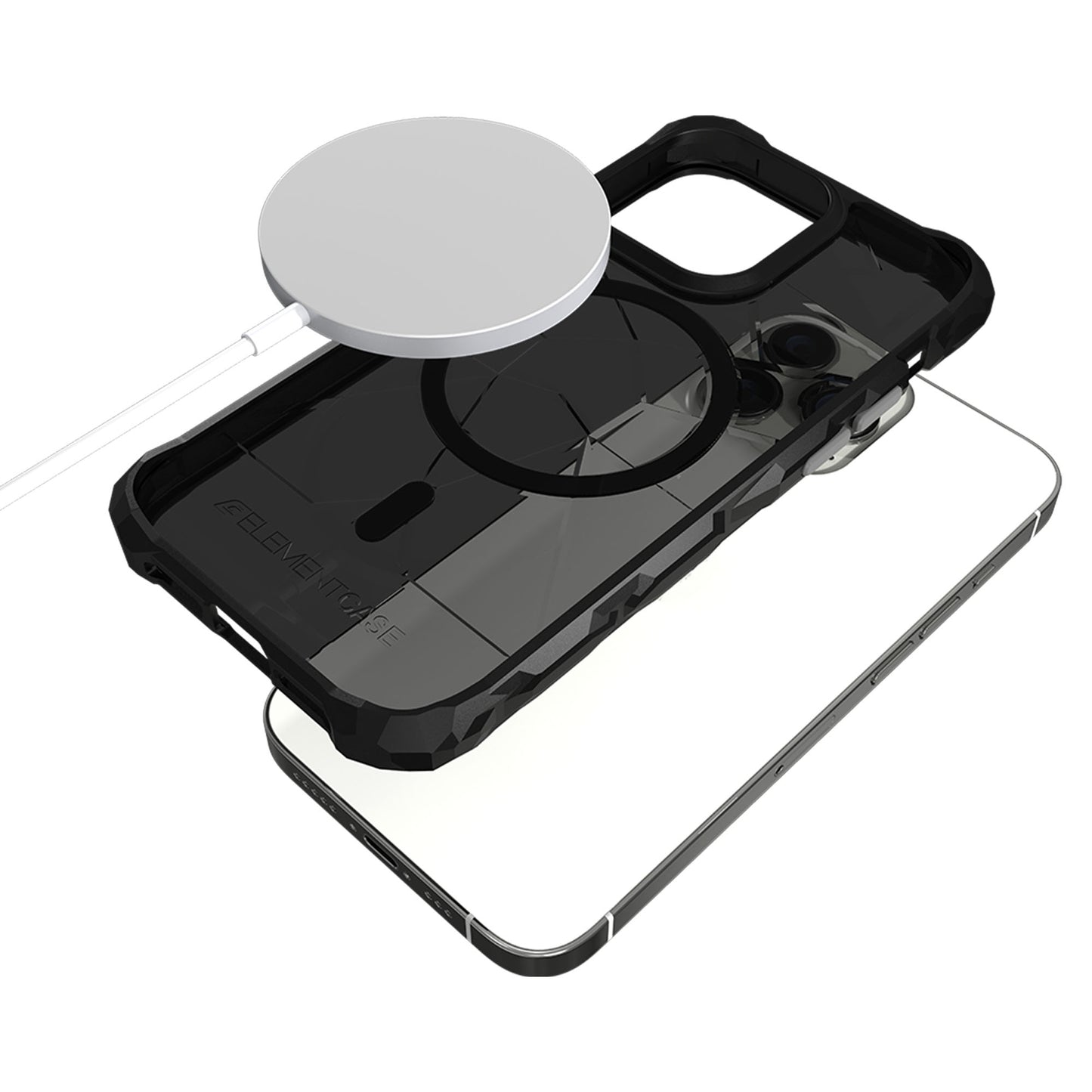 Element Case Special Ops X5 MagSafe for iPhone 14 Pro Max - Smoke-Black (Barcode: 810046113103 ) - Forexengineer -Malaysia- 810046113103