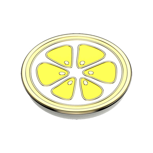 PopSockets PopGrip Premium - Enamel Lemon Slice Yellow (Barcode : 842978165752 )