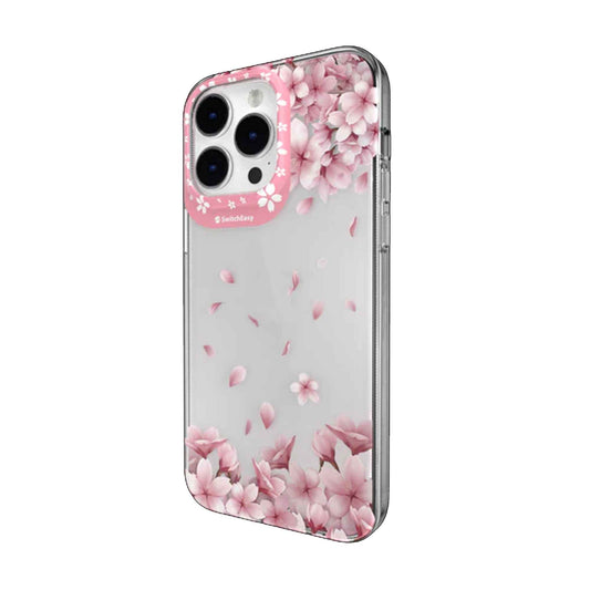 SwitchEasy Artist for iPhone 14 Pro - Double In-Mold Decoration Case - Sakura (Barcode: 4895241107382 )