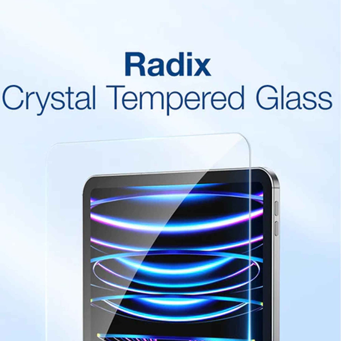 Amazingthing Radix Tempered Glass for iPad A16 11th Gen ( 2025 ) / iPad 10.9” 10th Gen ( 2022 ) - Ultra Clear 0.3mm (Barcode: 4892878076821 )