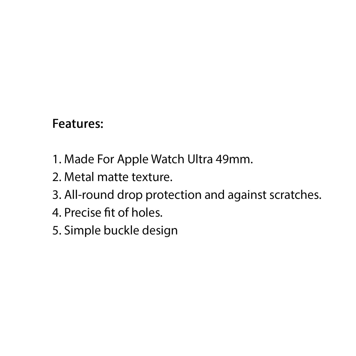 UNIQ Valencia Case for Apple Watch Ultra 49mm - Titanium (Silver) (Barcode: 8886463683972 ) - Forexengineer -Malaysia- 8886463683972